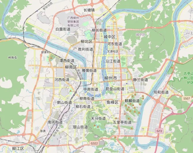 柳州地图